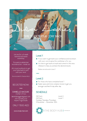Yoga in Dubai - Inspire Yoga Pilates And Fitness