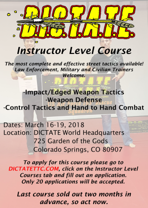 in Colorado Springs - Dictate Tactical Training Center
