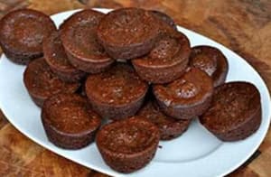 Double Chocolate Mini Brownies