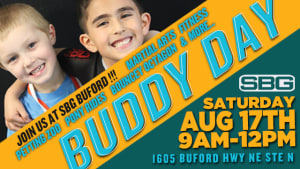 Buddy Day at Straight Blast Gym is August 17th