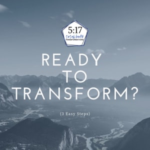 Ready to transform? (3 Easy Steps)
