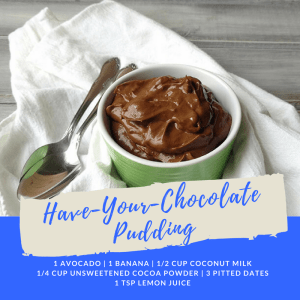 Recipe of the Week: Have-Your-Chocolate Pudding