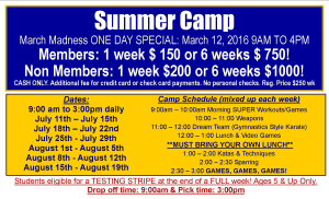 Summer Camp 2016