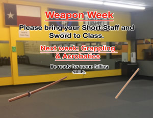 WEAPONS WEEK (JOOL BONG AND STAFF)