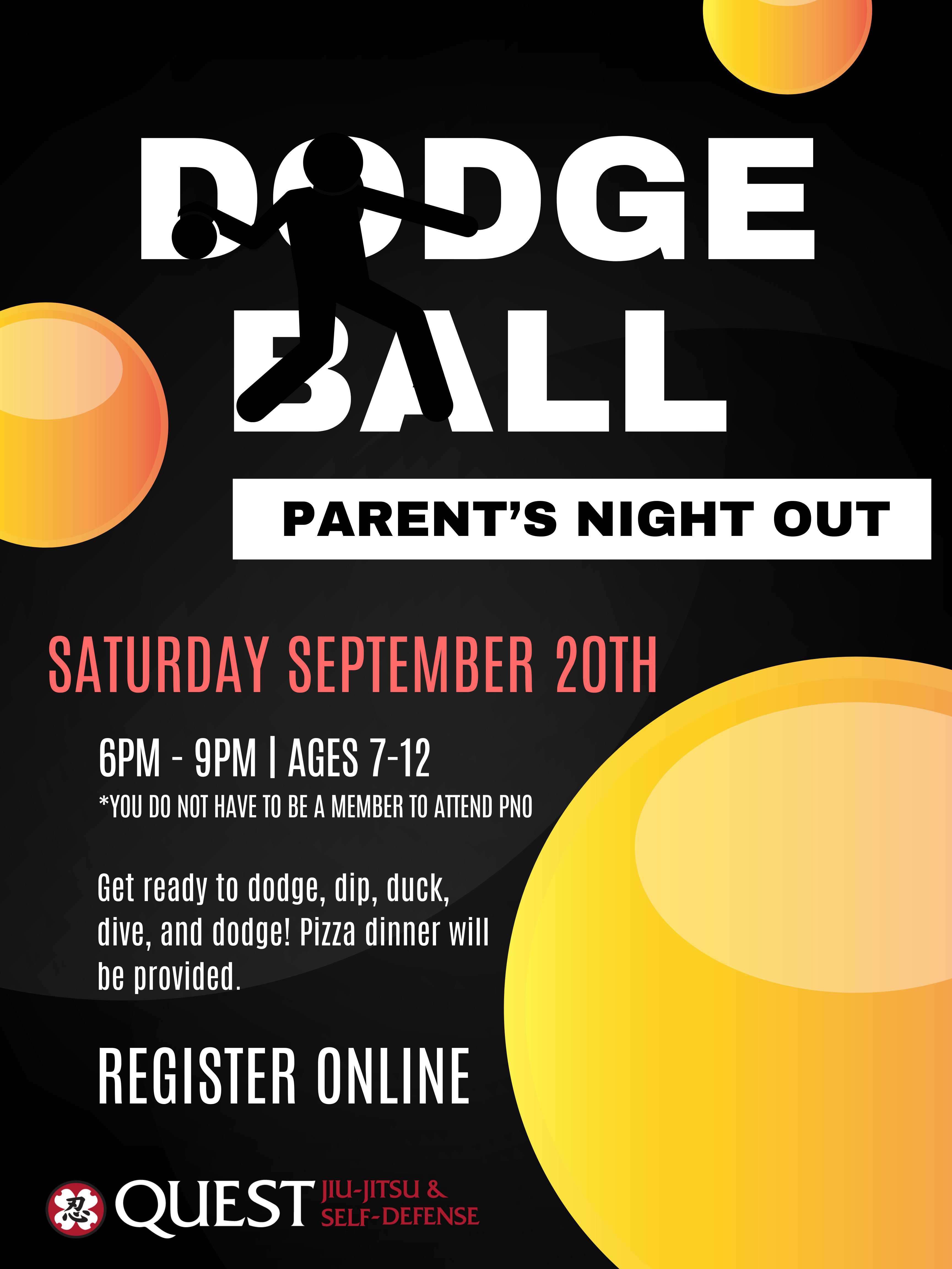Parent's Night Out: Dodgeball! in Chapel Hill