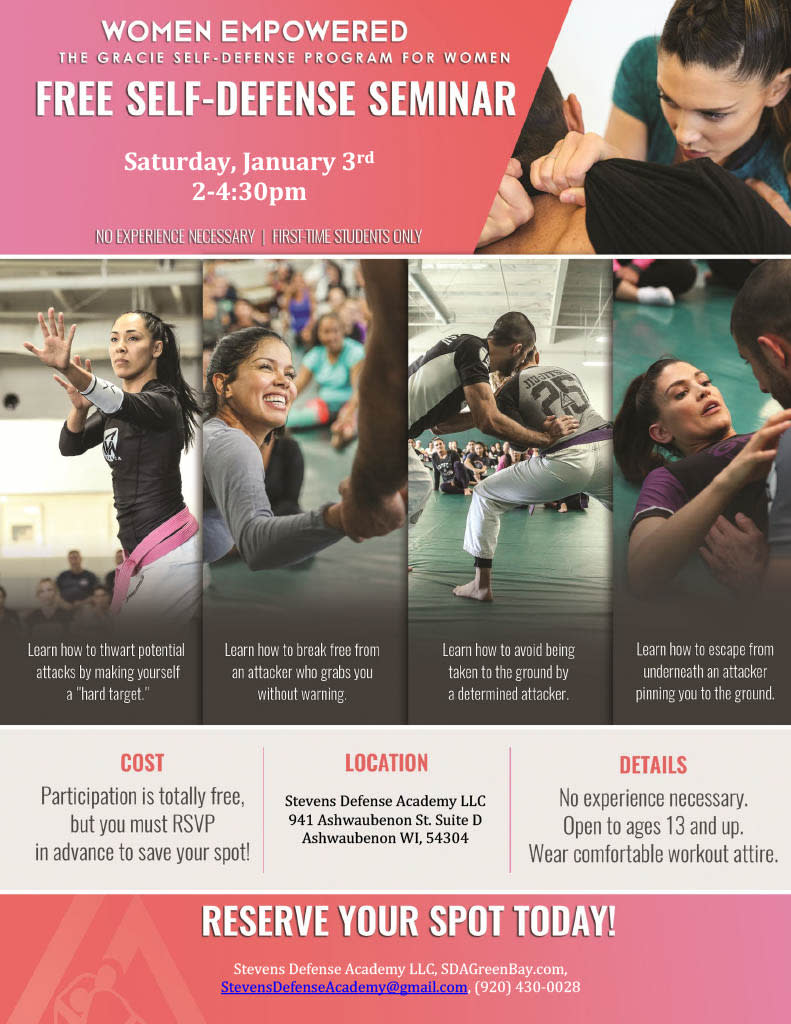Women Empowered Women's Self-Defense Seminar in Green Bay