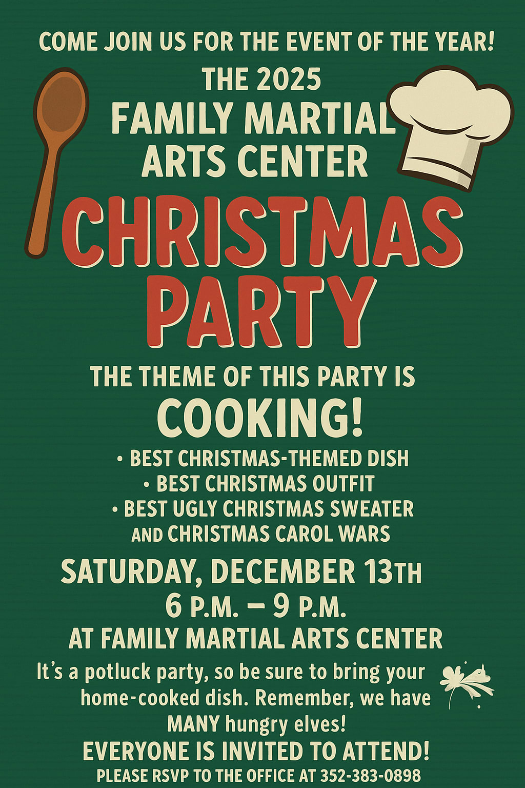 2025 FMAC Christmas Party! in Mount Dora