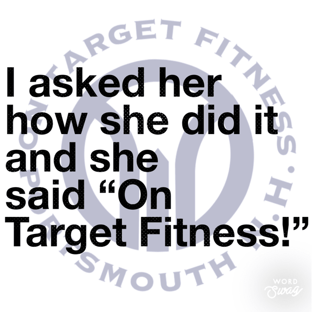 On Target Fitness Reviews - Personal Training in Portsmouth, New