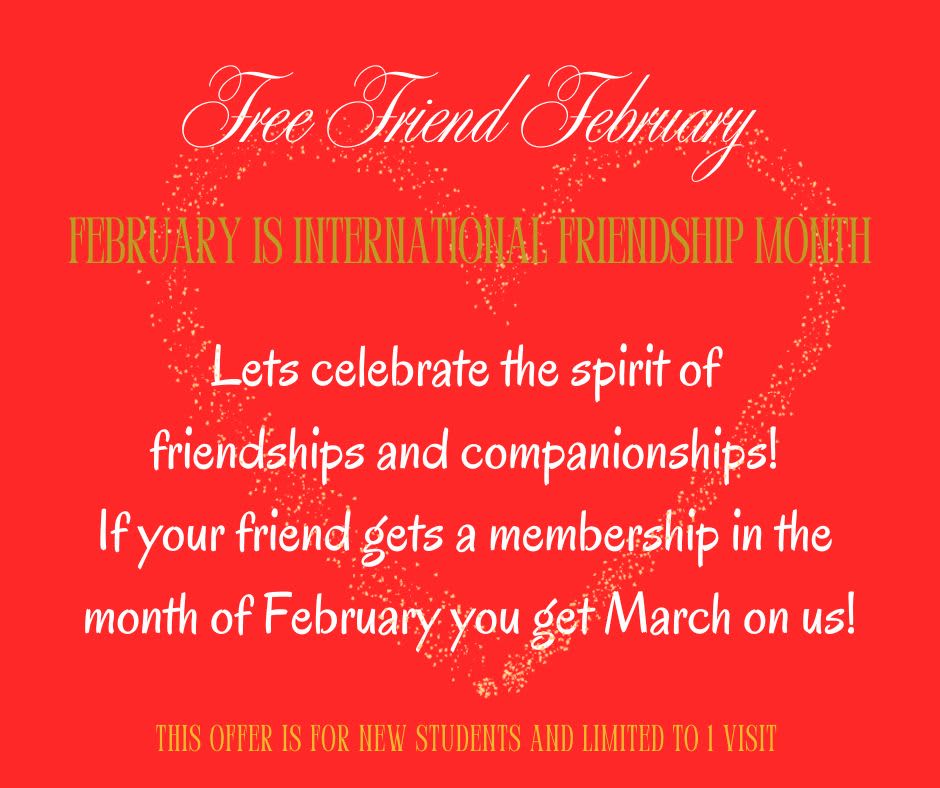 Free Friend February in Kingwood