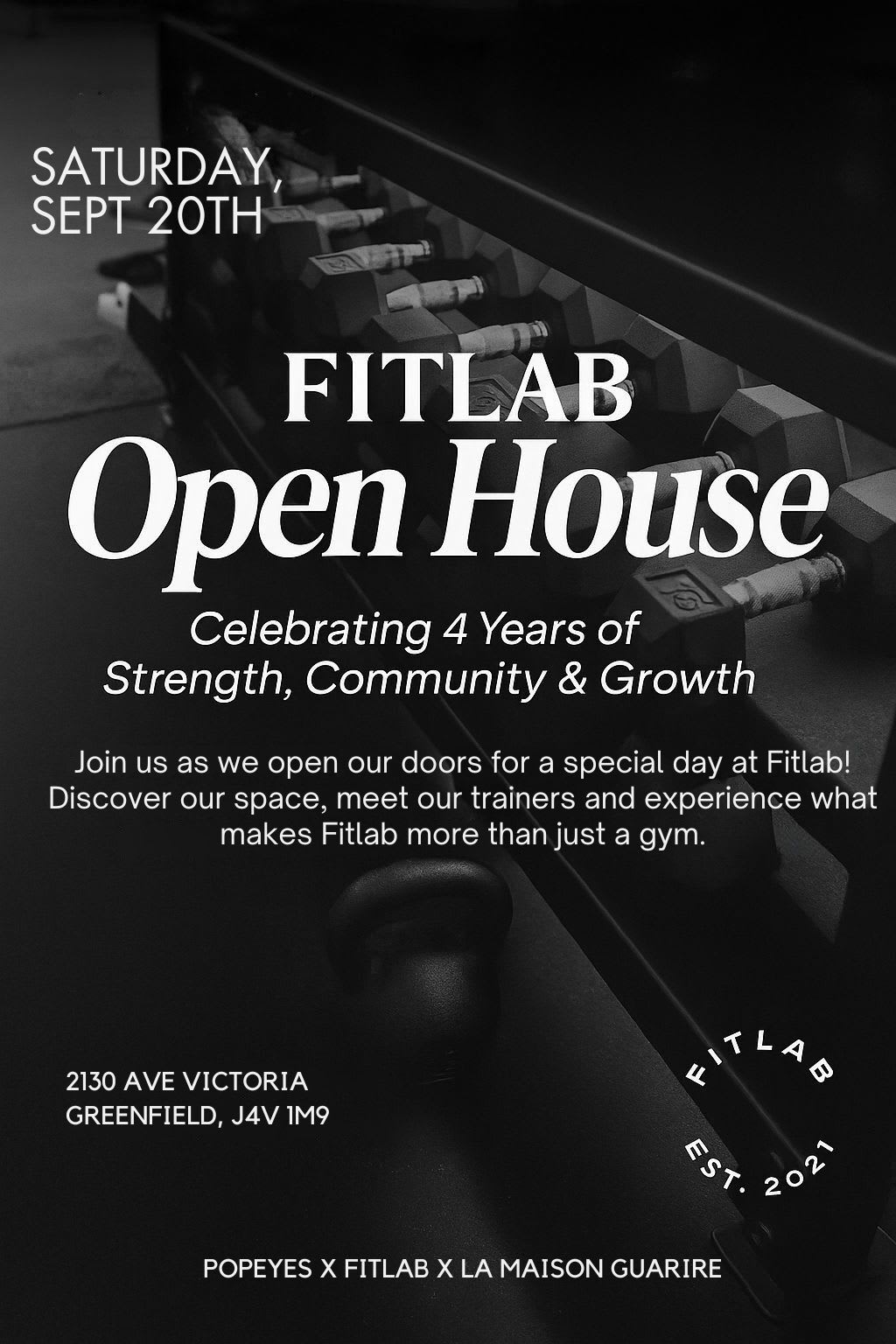 FITLAB Open House Flyer