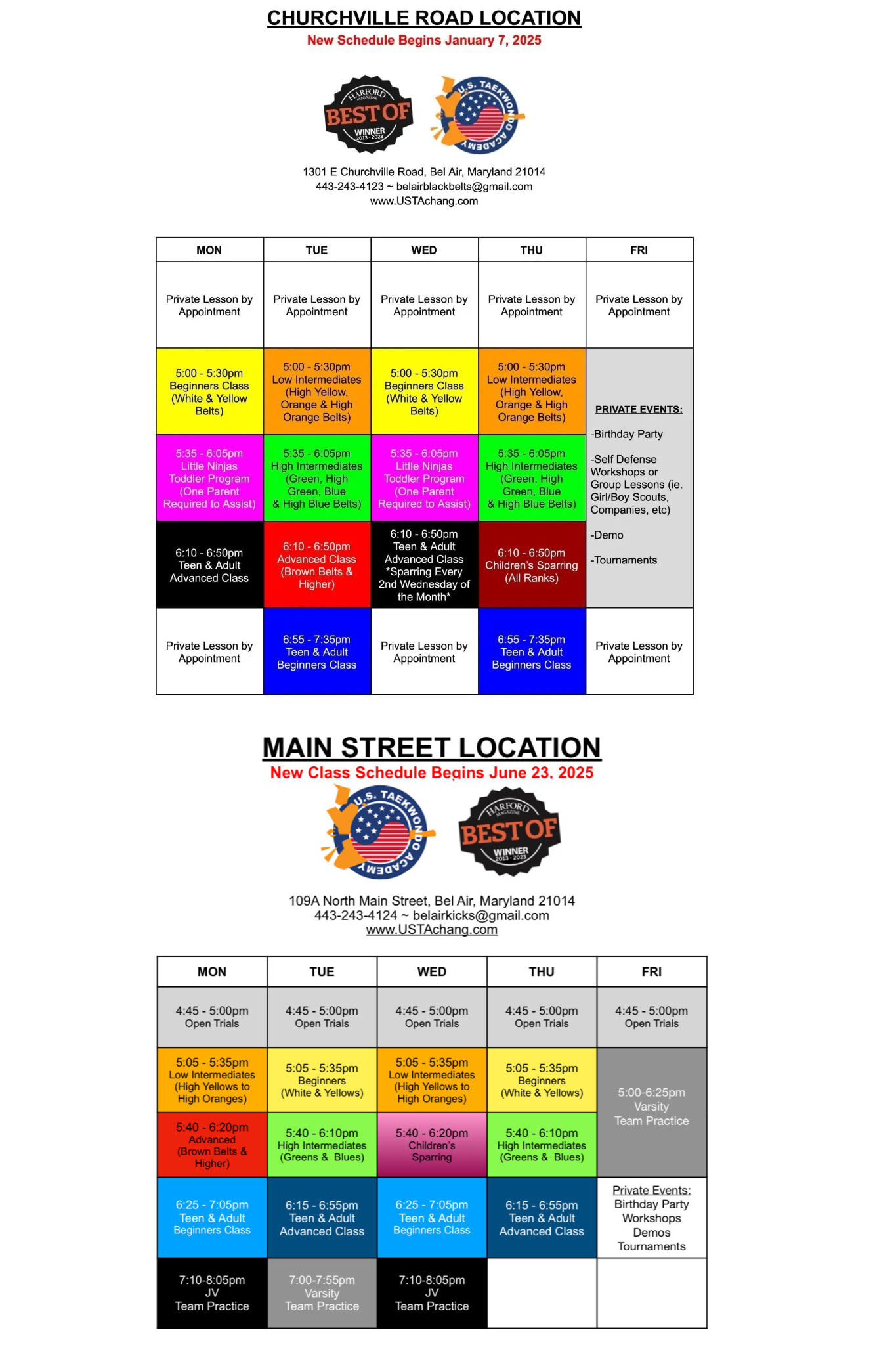 Kids Martial Arts near Churchville
