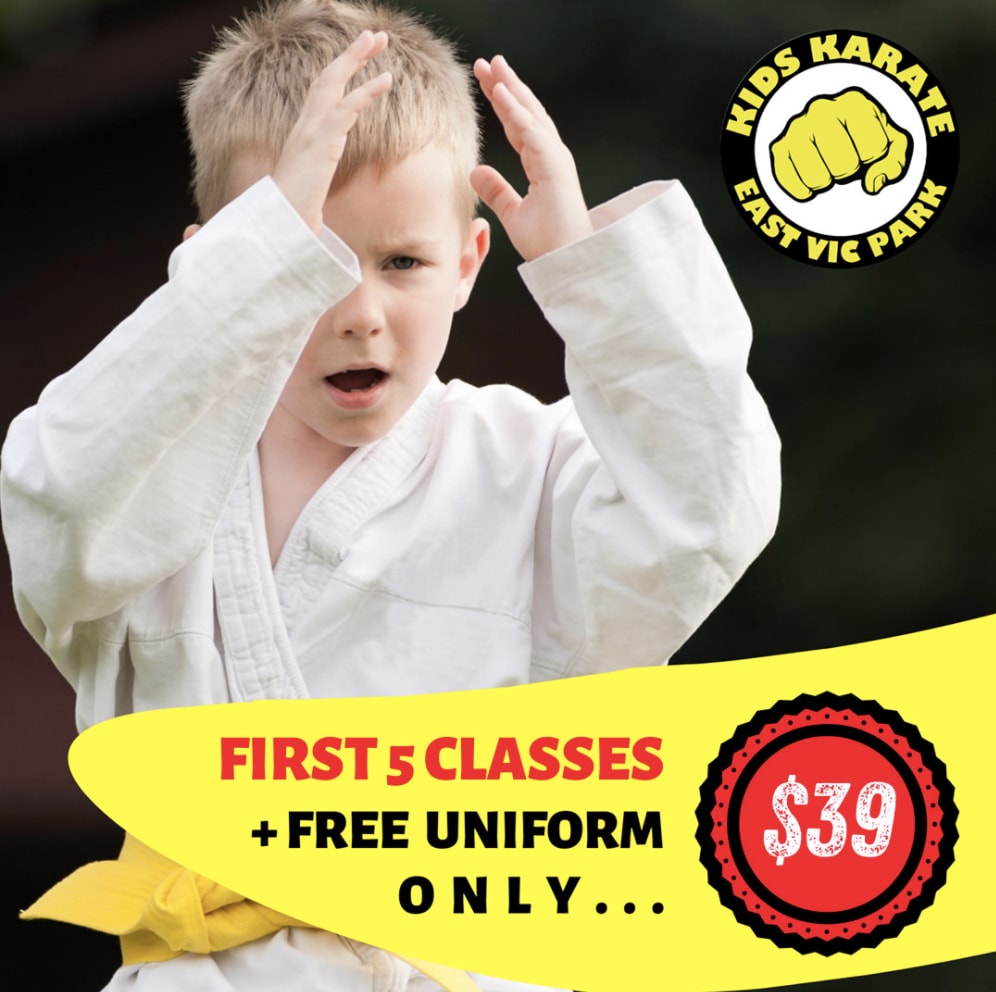 KIDS KARATE - BEGINNERS CLASSES STARTING NOW in East Victoria Park