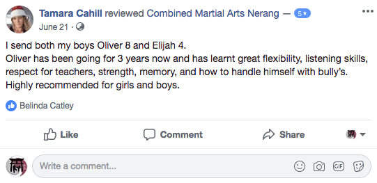 Combined Martial Arts Academy Nerang Tamara C.