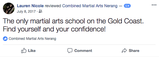 Combined Martial Arts Academy Nerang Lauren N.