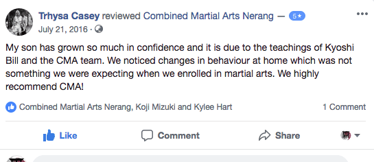 Combined Martial Arts Academy Nerang Trhysa . C.