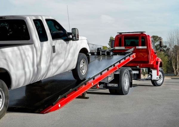 Towtruck in Colfax