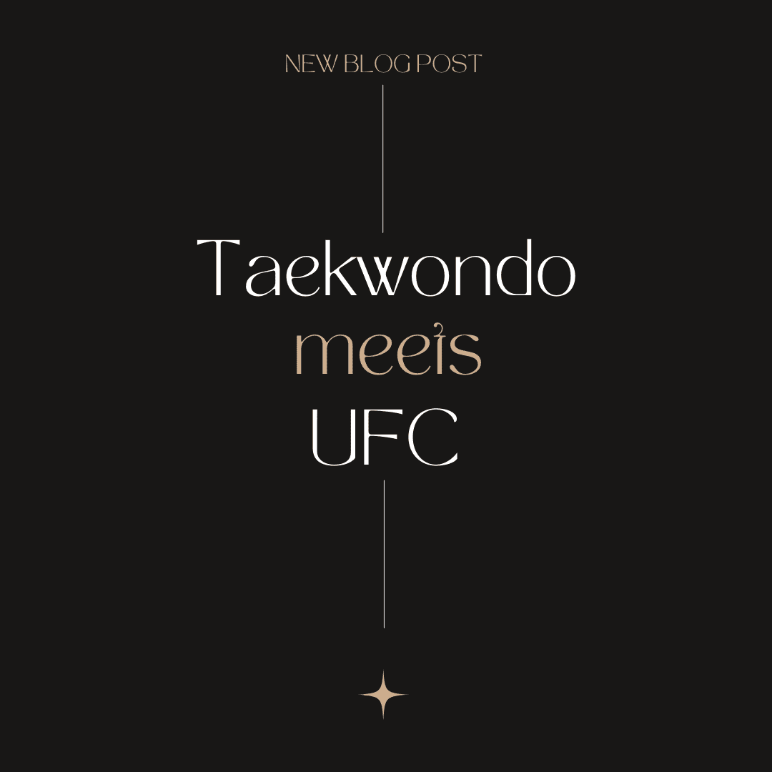 Taekwondo Blackbelts in the UFC?