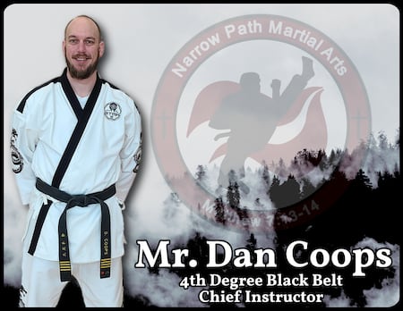 Daniel Coops Mr. Dan Coops, Kids Martial Arts Instructor in Omaha - Narrow Path ...