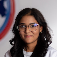 Instructor Esha Raval with Brio Taekwondo