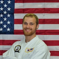 Instructor Dane McDonald with Brick City Martial Arts