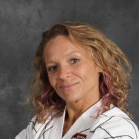 Instructor Mrs Mary Young with Gordon Martial Arts