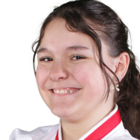 Trainer Aria LittleJohn with 360 Taekwondo Academy