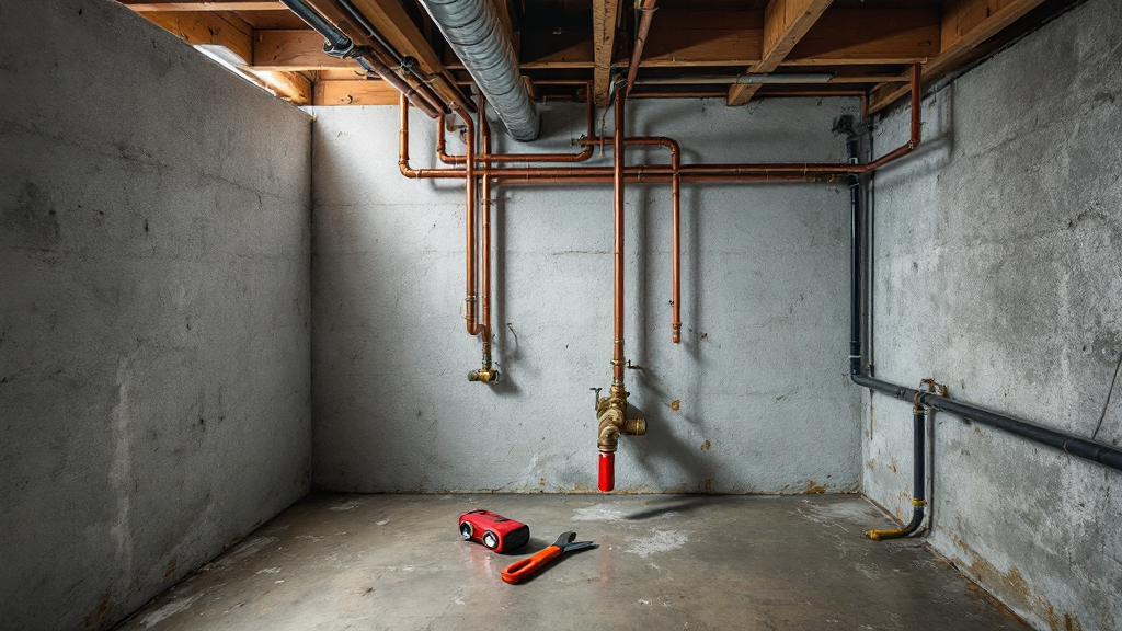 Emergency plumbing steps