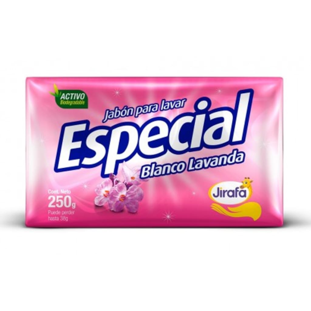 JIRAFA ESPECIAL LAVANDA 10*3*250G 30F022