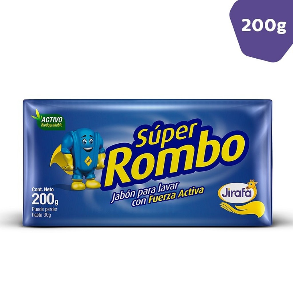 JIRAFA ROMBO MEDIANO 25*200GR 30T001