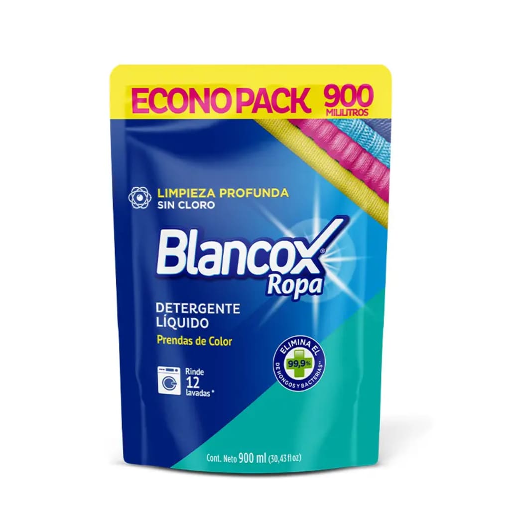 DETERGENTE LIQ BLANCOX DPK 12*900ML 394