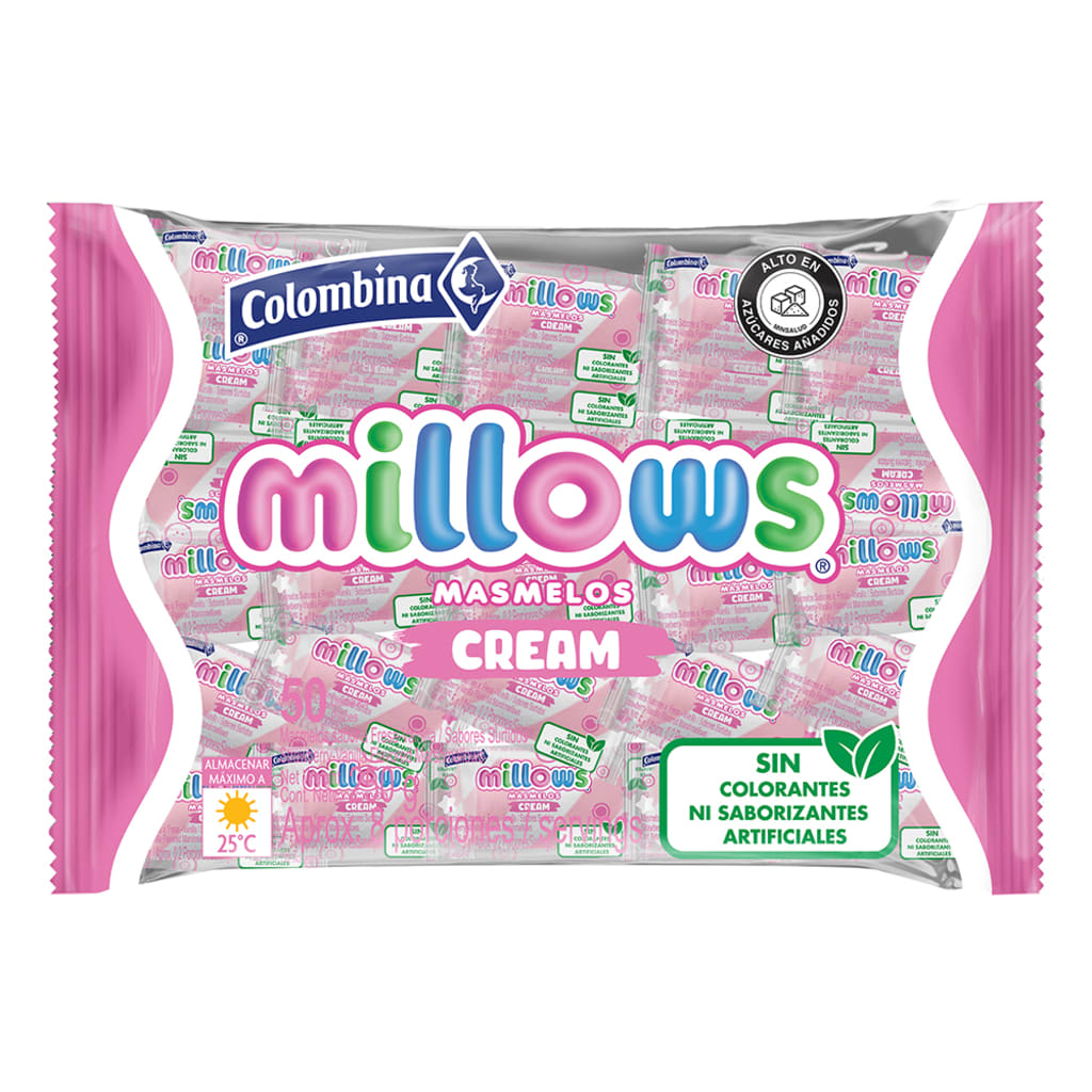MILLOWS INDIVID CREAM 8BS*50UND 15780