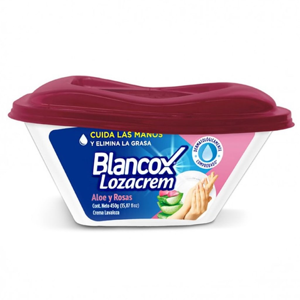 LAVALOZA CREM ALOE 12*450+450G 377