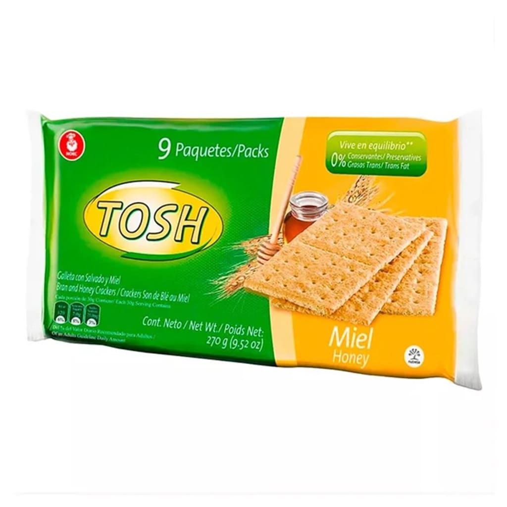 GALLETA TOSH MIEL 24*9*3*243G  78185