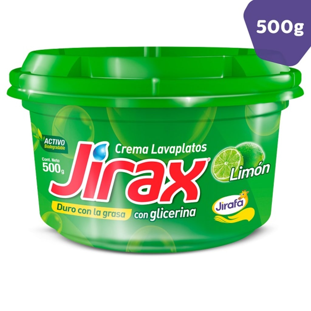 LAVAPLATO JIRAX LIMON  24*500G 30T202