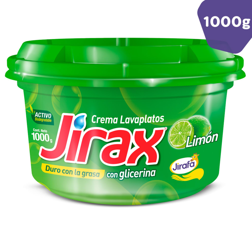 LAVAPLATO JIRAX LIMON 12*1000G 30T203