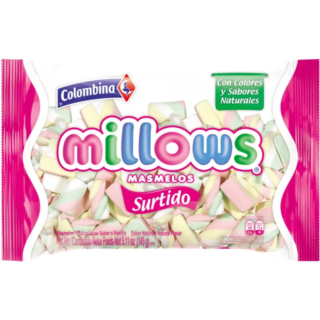 MILLOWS SURTIDO 12*1*145G  4815