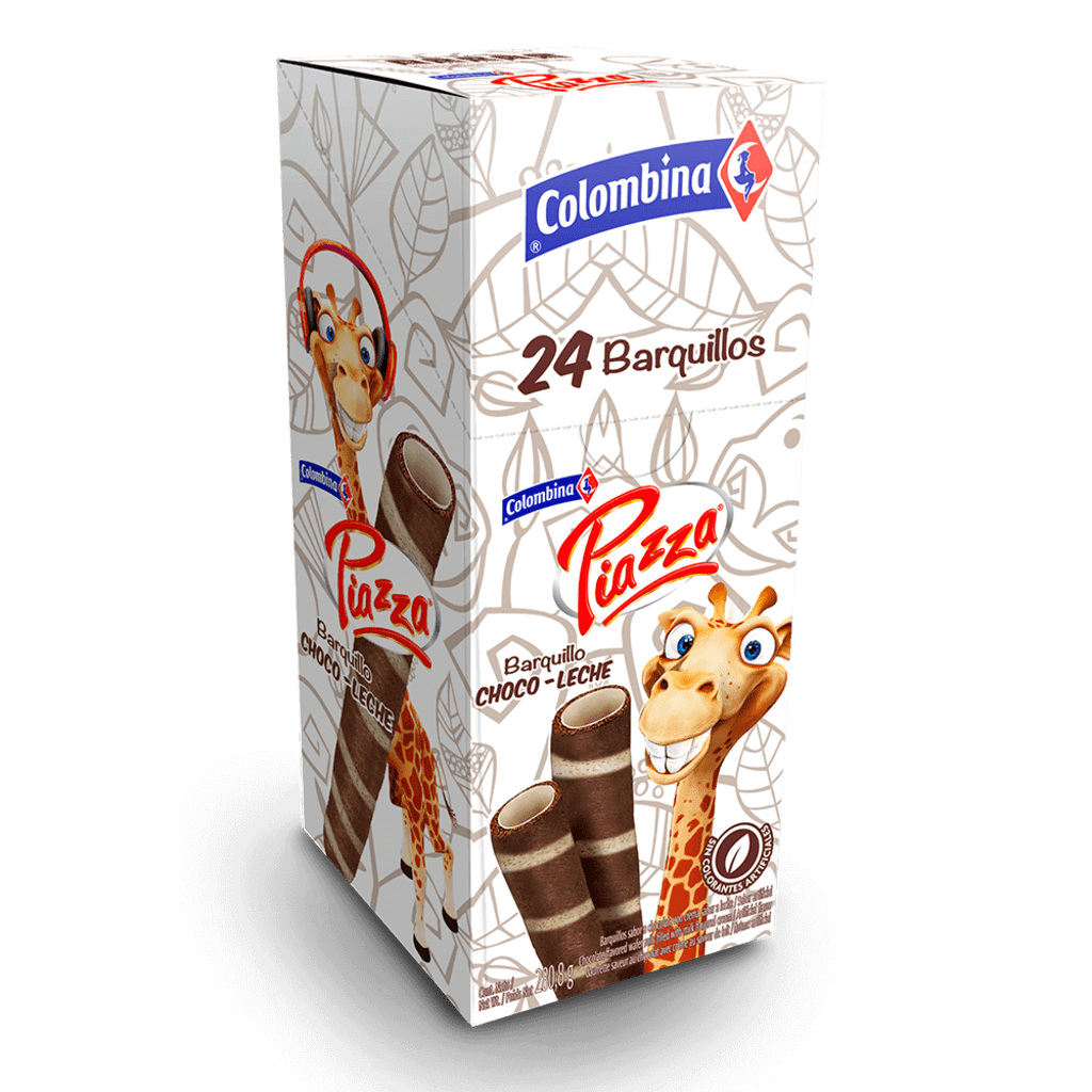 PIAZZA JIRAF CHOCO-LEC 12DP*24  27272