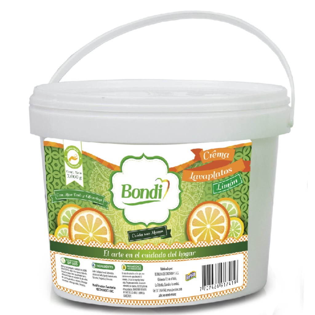 SUPER B LAVAP CREM BONDI LIM4*3000G