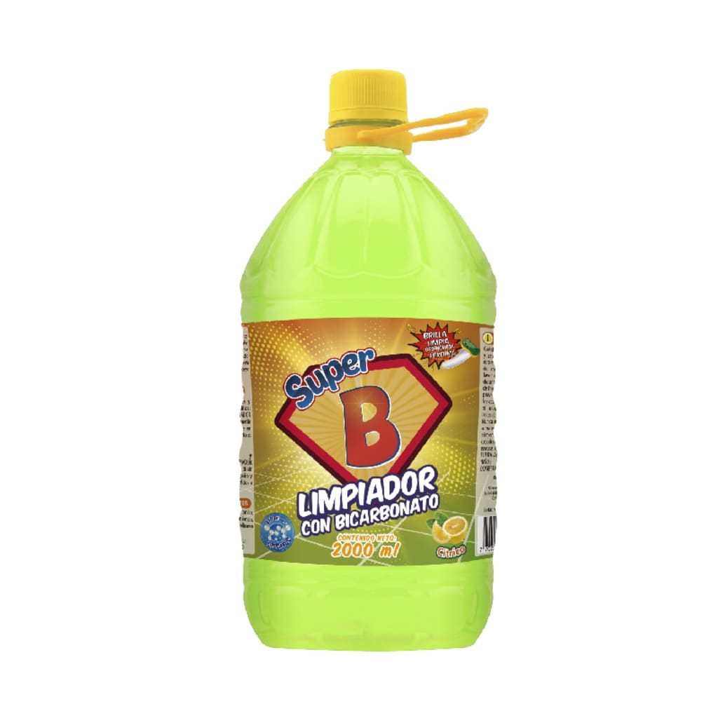 SUPER B LIMPIAPISOS BICARB 6*2000CC