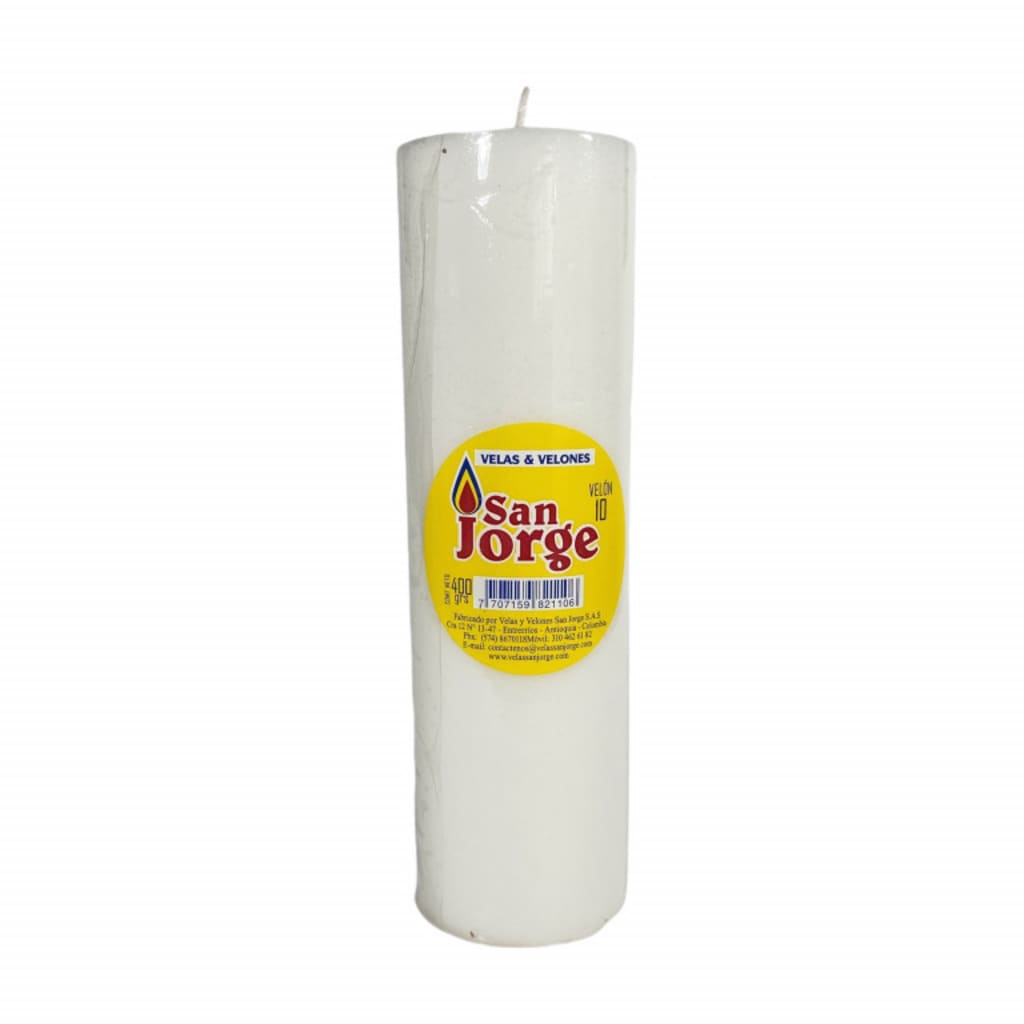 VELON #10 BLANCO SAN JORGE 8DP*5U