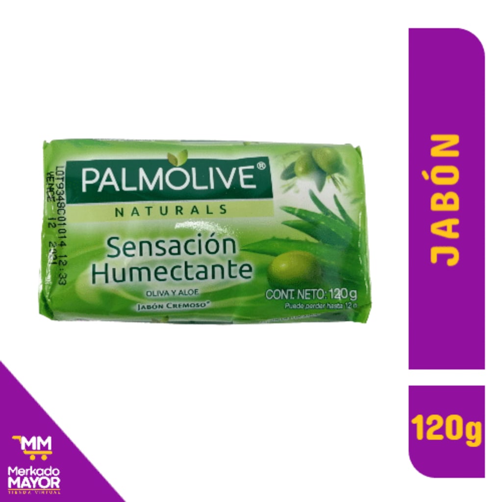 JABON PALMO ALOE OLIVA 72*110GR  604B2