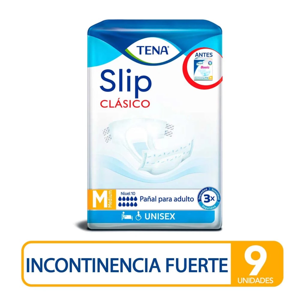 PANAL TENA SLIP CONFORT MEDI 8*9  202325