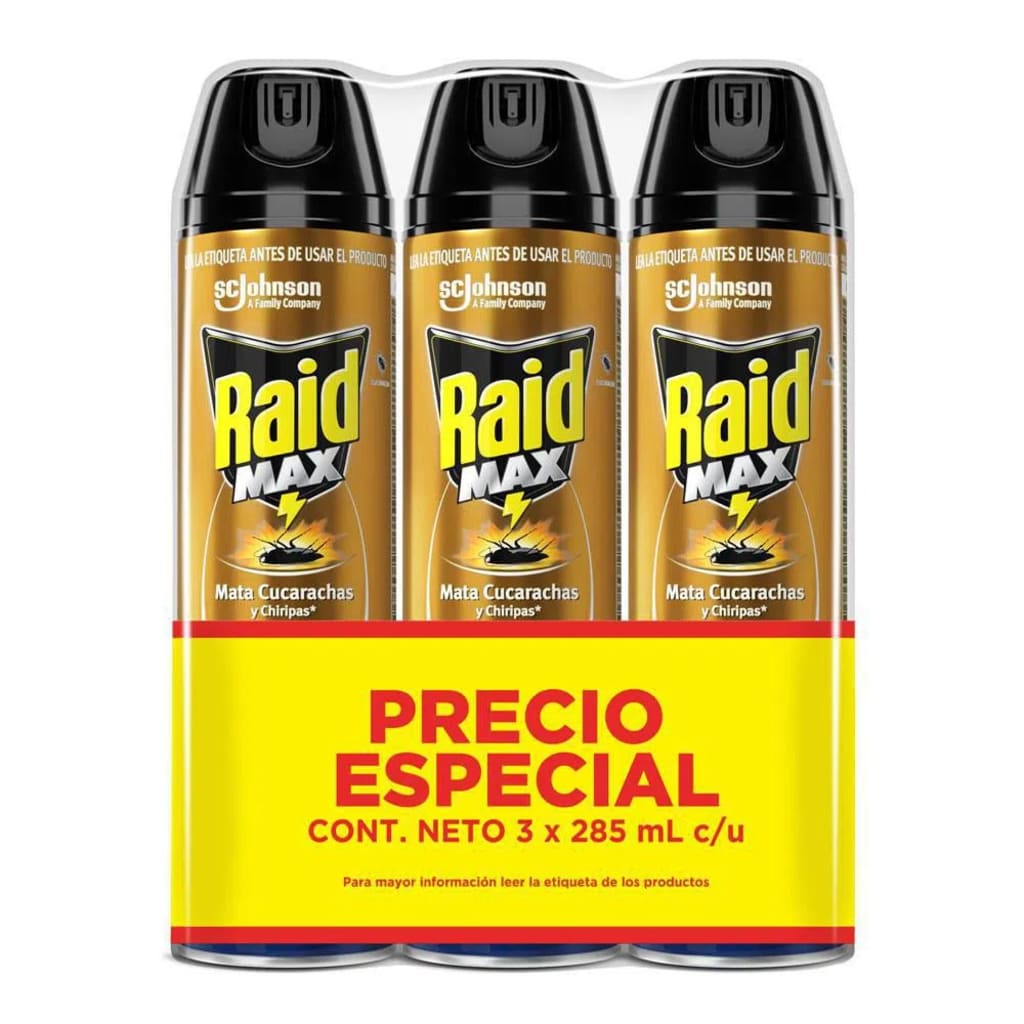 RAID AEROSOL MAX  6DISP*3*285