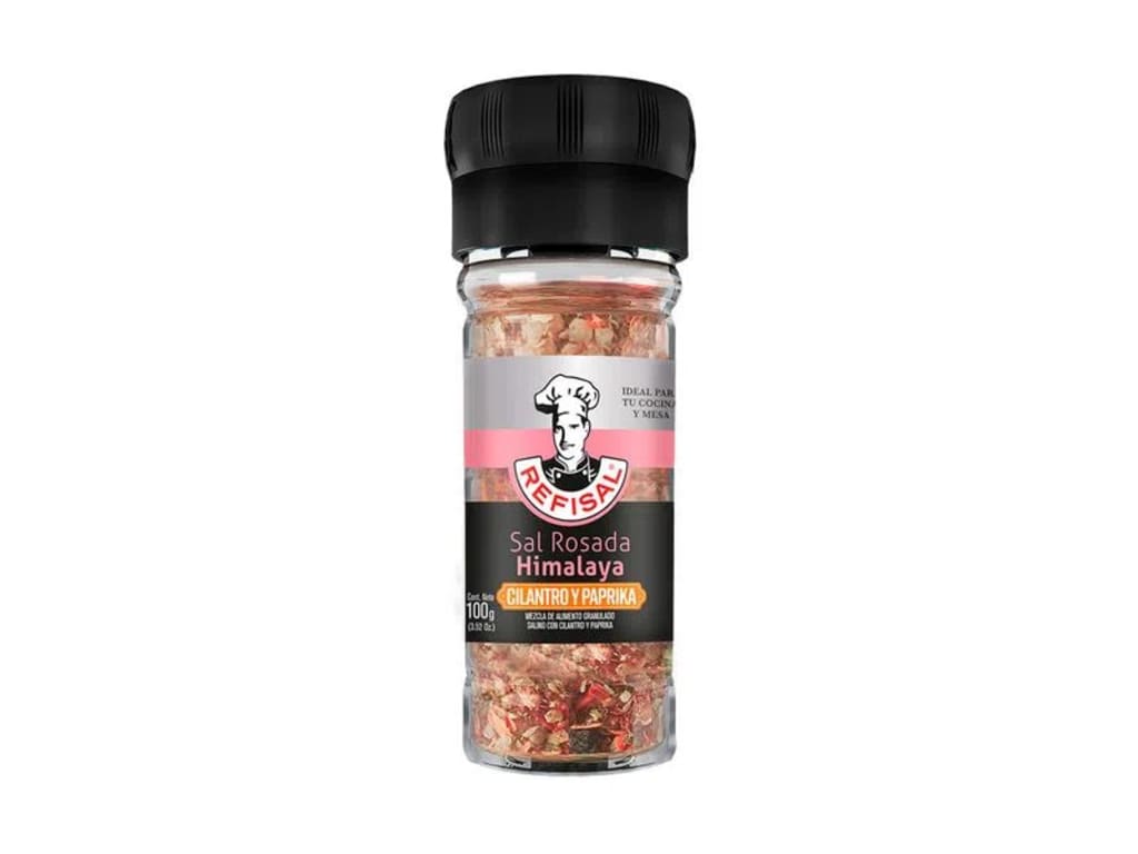 SAL ROSADA HIMALAY PAPRI&CILANTRO 12*100