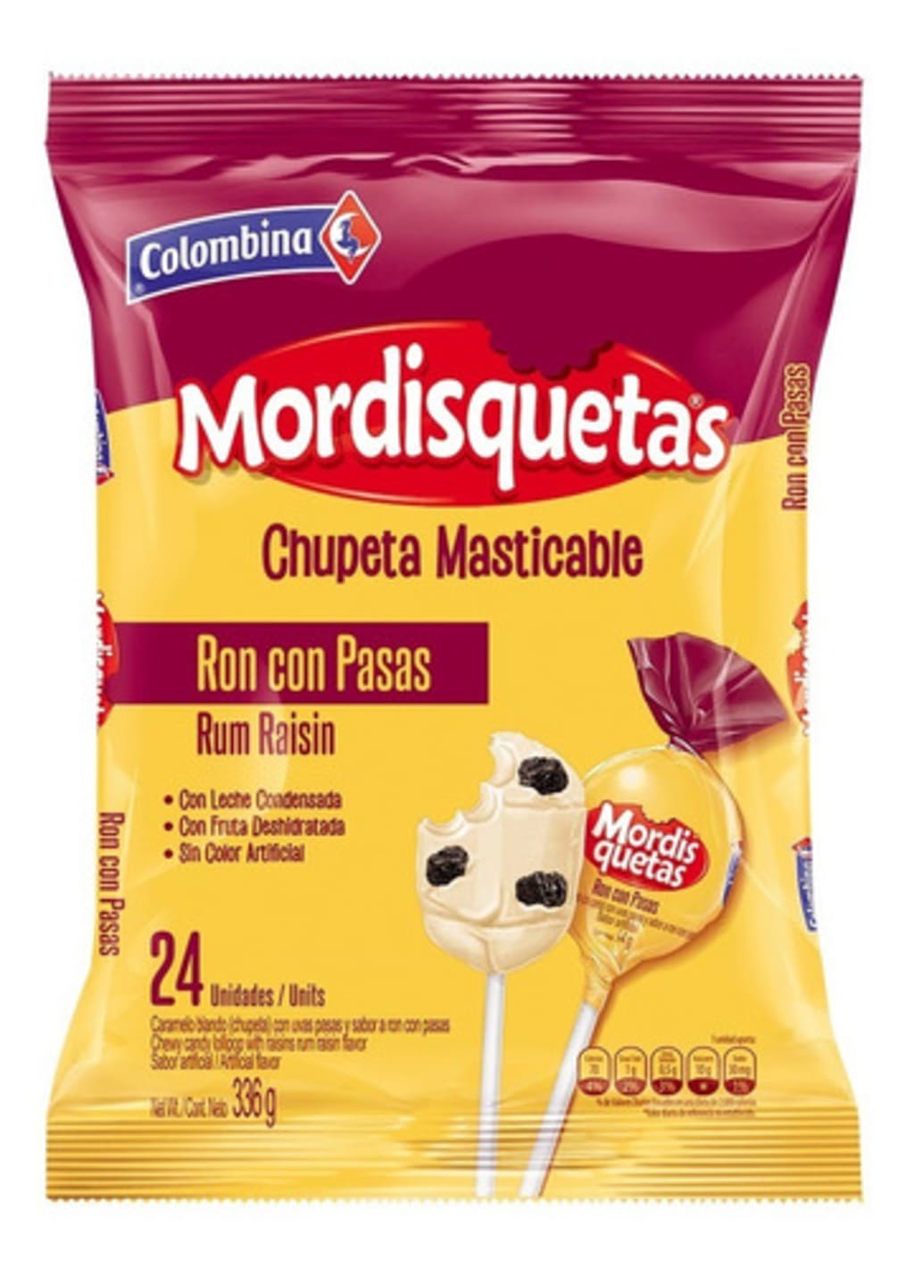 MORDISQUETA RON CON PASAS  20*24   13967