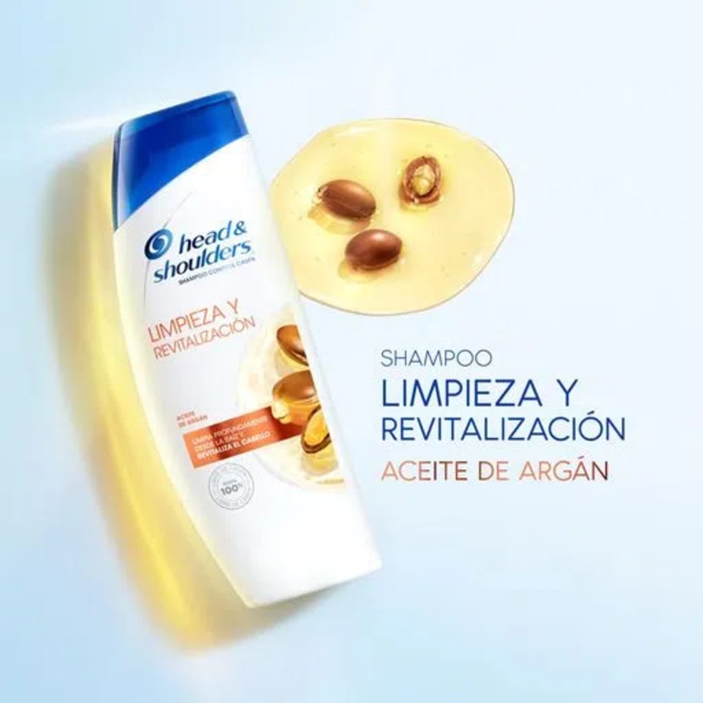 SHAMP HYS ACEITE DE ARGAN 12*375ML 5467