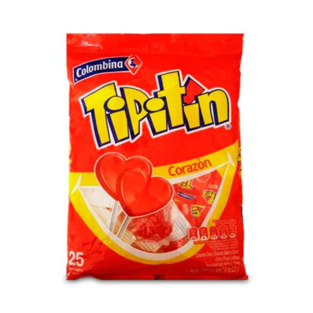 TIPITIN CORAZON 30BS*25UND  2095