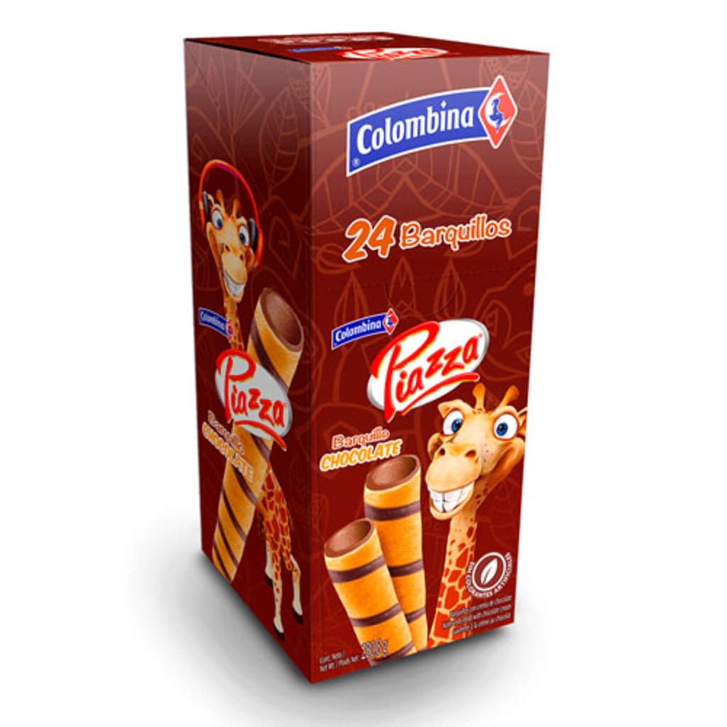 PIAZZA JIRAF CHOCOLATE 12DP*24  27281