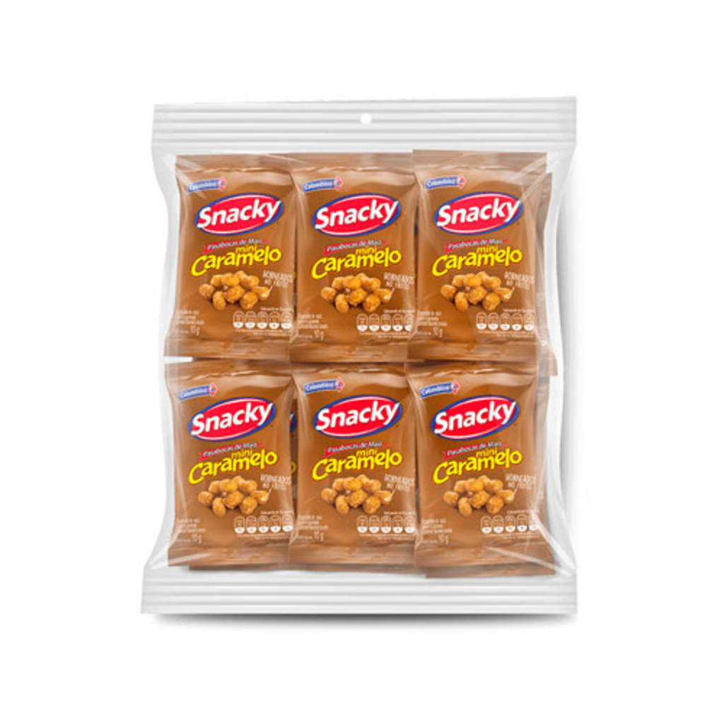 SNACKY CARAMELO 12DP*12BS*10G 1128