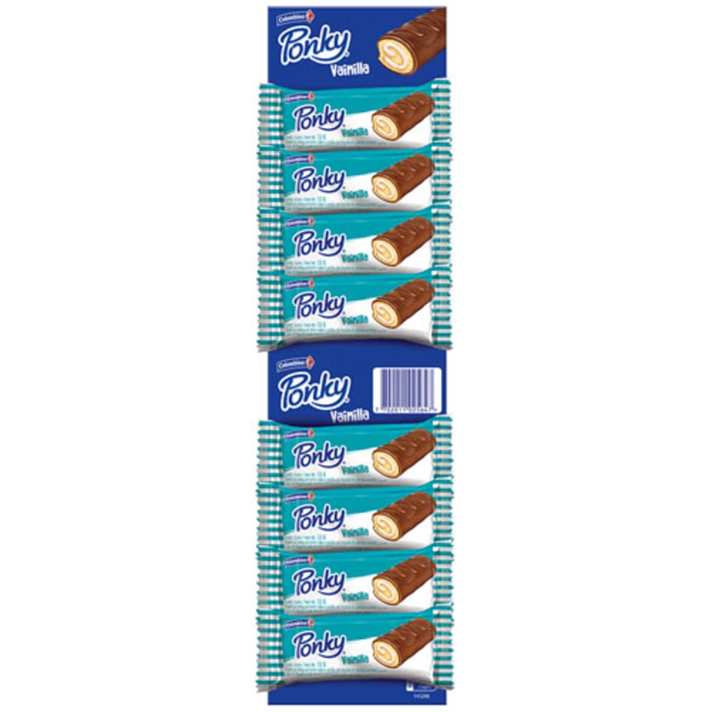 PONKY VAINILLA LECHE 18TIR*8  2564